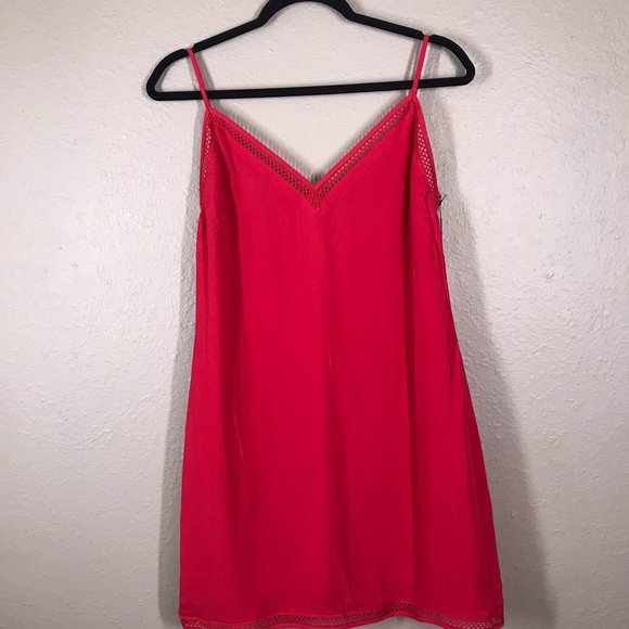 Lovers + Friends Red Open Back Slip Mini Dress - Picture 2 of 12